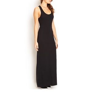 Hot Luxx Couture Racerback Black Maxi